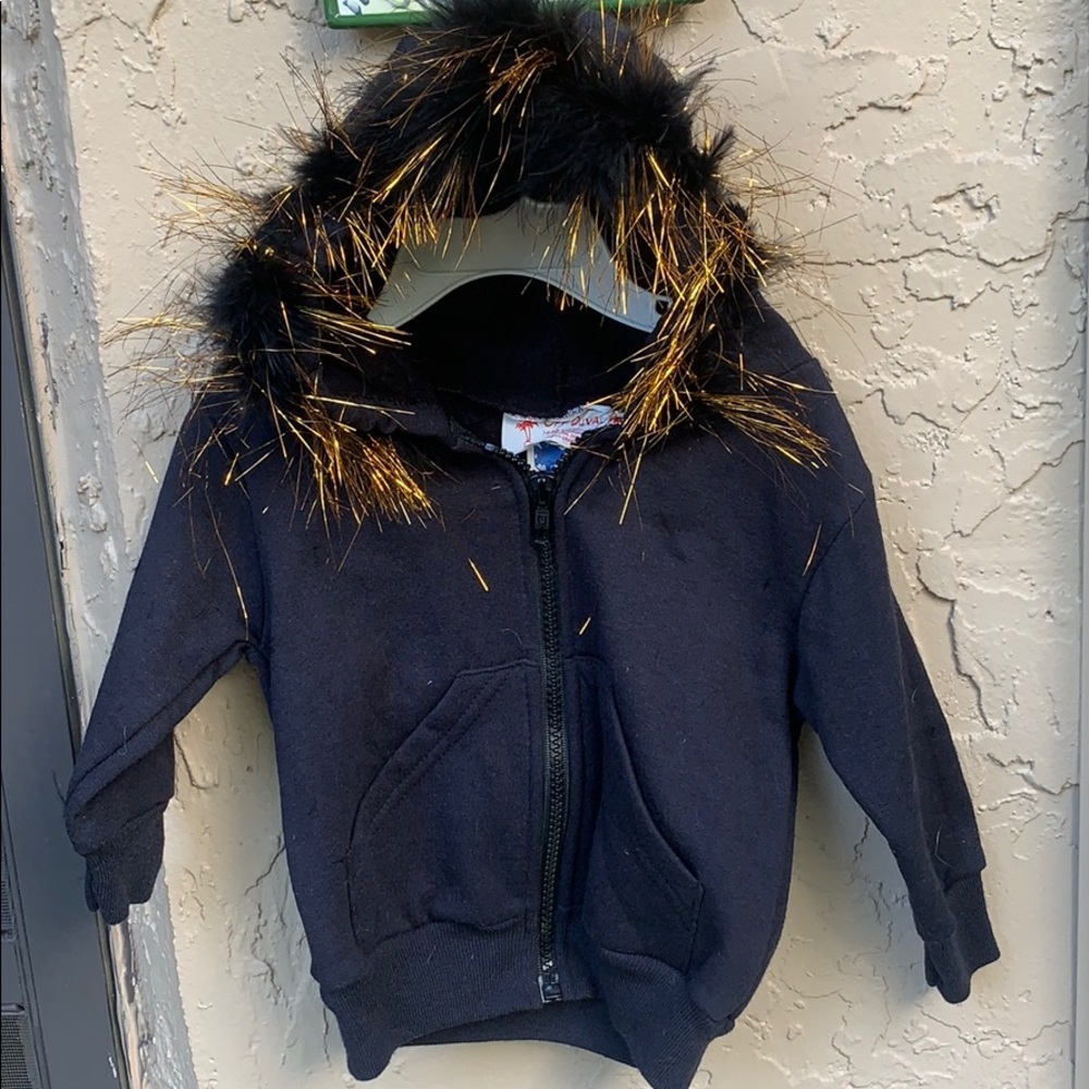 NEW Handmade glam infant sweatshirt NWT